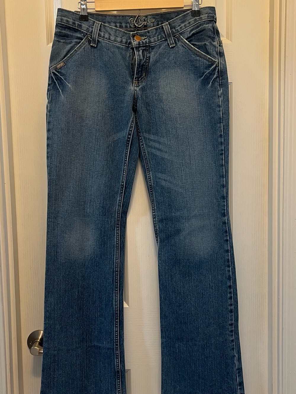 Cruel Girl Women's Medium Blue Bootcut Jeans